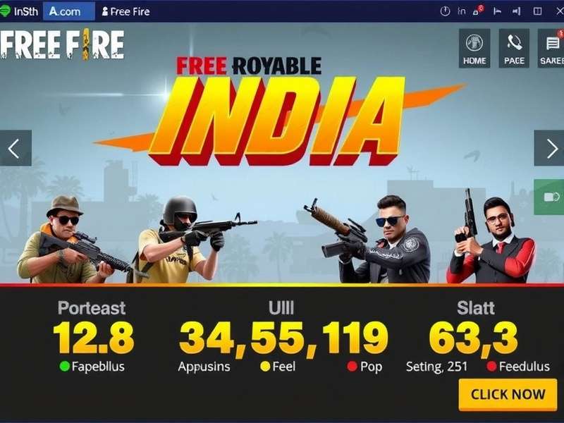 Free Fire Battle Royale India Player Statistics Free Fire India Player Statistics
